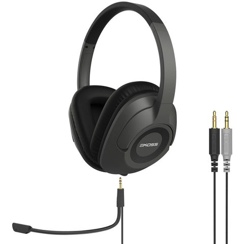 SB42 Full-Size Communication Over-Ear Headset with Detachable Boom Microphone (USB Plug)
