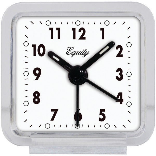 Clear Quartz Alarm Clock