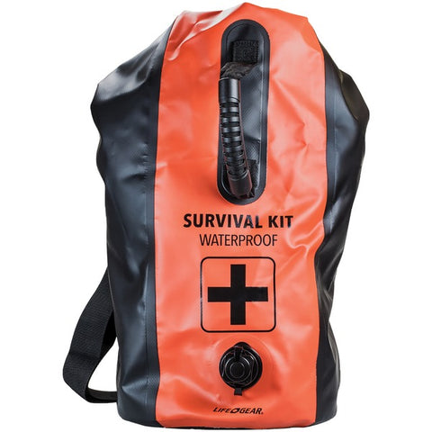Two-Person Waterproof 72-Hour Premium Survival & Emergency Dry-Bag Backpack Kit