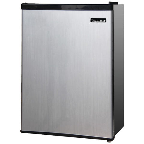 2.4 Cubic-ft Refrigerator (Silver)