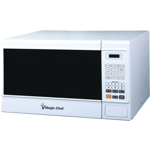 1.3-Cubic-ft Countertop Microwave (White)