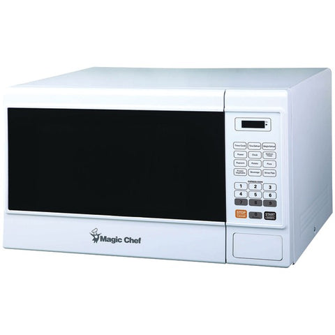 1.3-Cubic-ft Countertop Microwave (White)