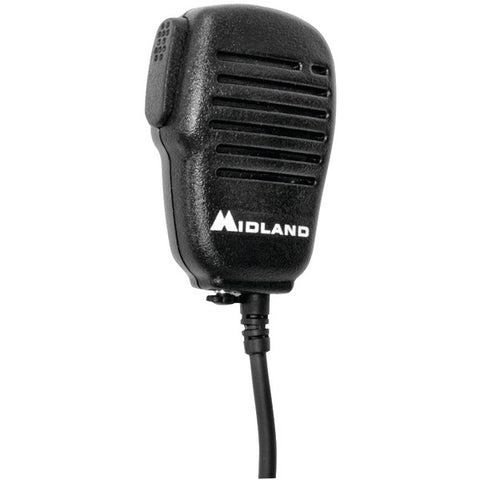 Handheld-Wearable Speaker Microphone with Push-to-Talk for GMRS Radios