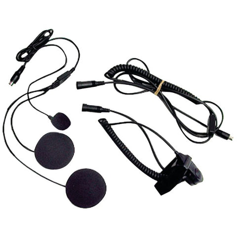 2-Way Radio Accessory (Closed-Face Helmet Headset Speaker-Microphone)