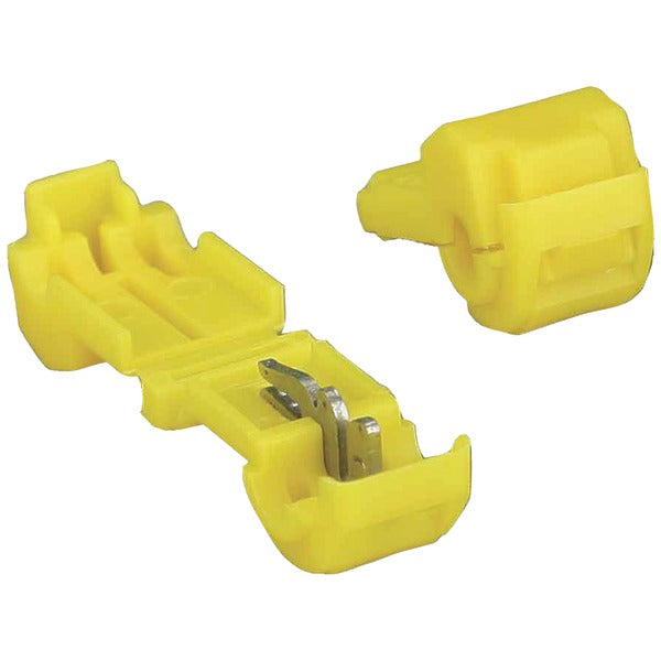 3M(TM) T-Taps, 100 pk (Yellow, 12-10 Gauge)