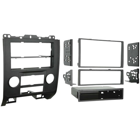 Mounting Kit for Ford(R)-Mazda(R)-Mercury(R) 2008-2012 Single-DIN-Double-DIN, Black