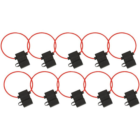 ATC Fuse Holder with Cover, 10 pk (16 Gauge)