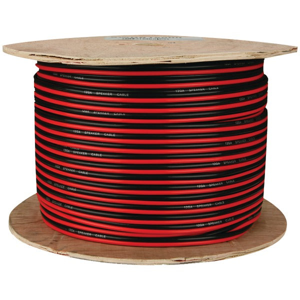 Red-Black Paired Primary Speaker Wire, 500ft (16 Gauge)