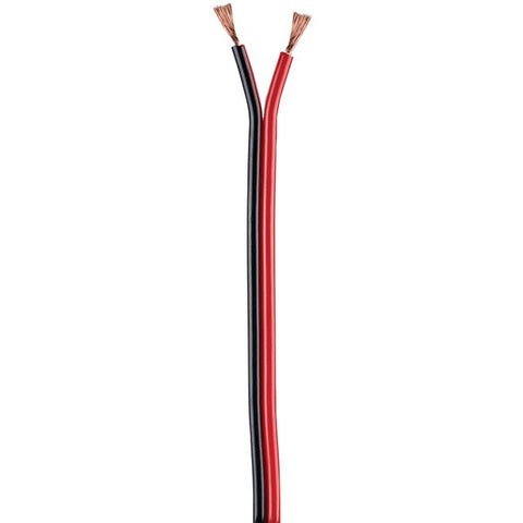 Red-Black Paired Primary Speaker Wire, 500ft (18 Gauge)