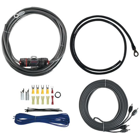 v8 SERIES Amp Installation Kit with RCA Cables (8 Gauge)