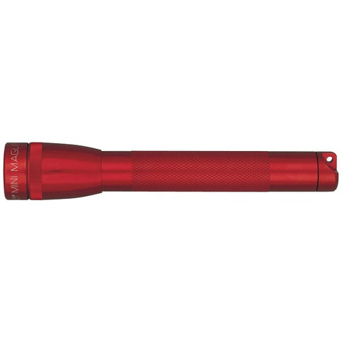14-Lumen Mini MAGLITE(R) Flashlight with Holster (Red)