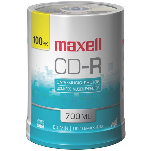 700MB 80-Minute CD-Rs (100-ct Spindle)