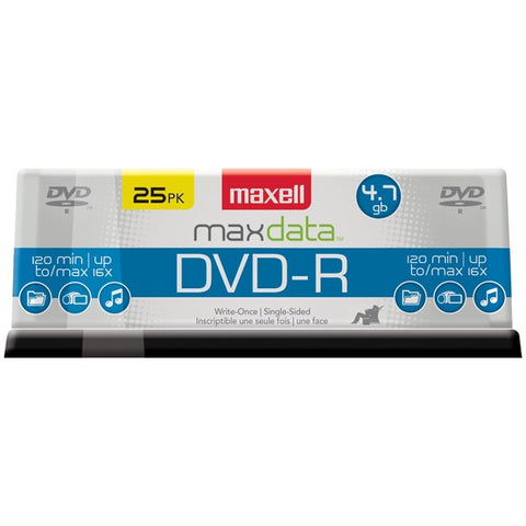 4.7GB 120-Minute DVD-Rs (25-ct Spindle)