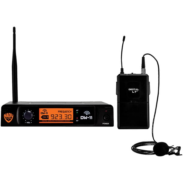 Single-Channel Digital Wireless Microphone System (Digital LT(TM) LM-14-O Lapel Microphone)