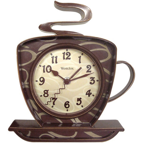 Coffee Time 3-Dimensional Wall Clock