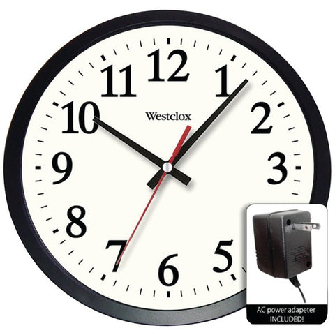 14" Round Electric Powered Office Wall Clock