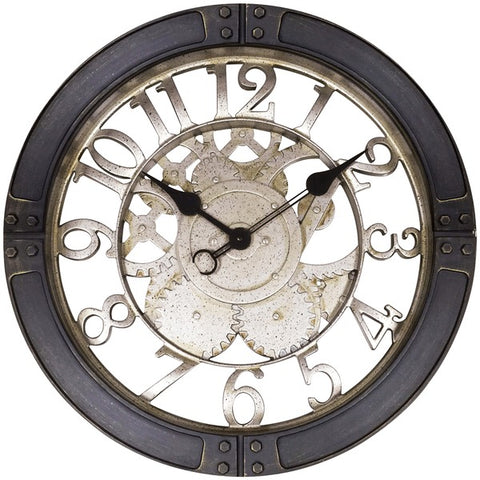 16" Gears Wall Clock