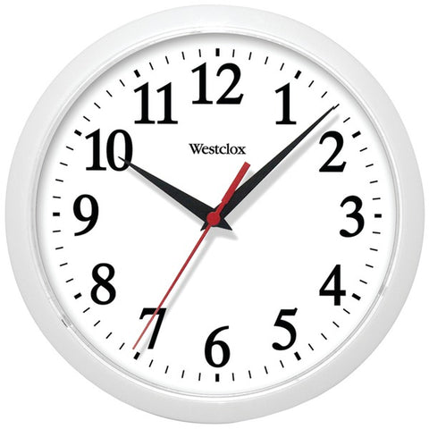 10" Basic Wall Clock (White)