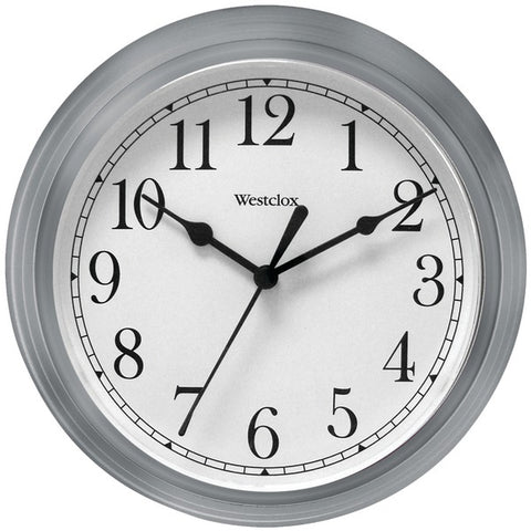 9" Decorative Wall Clock (Gray)