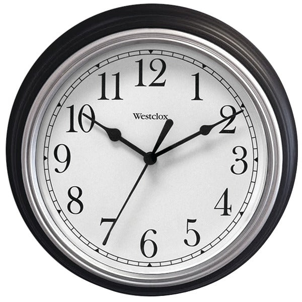9" Decorative Wall Clock (Black)