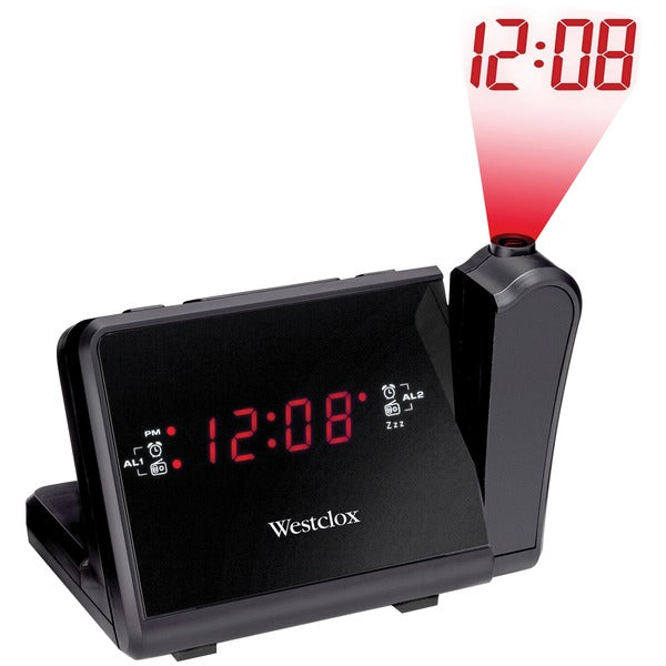 Digital LCD Projection Alarm Clock with AM-FM Radio