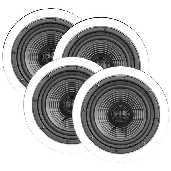 6.5" Premium Series Ceiling Speakers, Contractor 4 pk