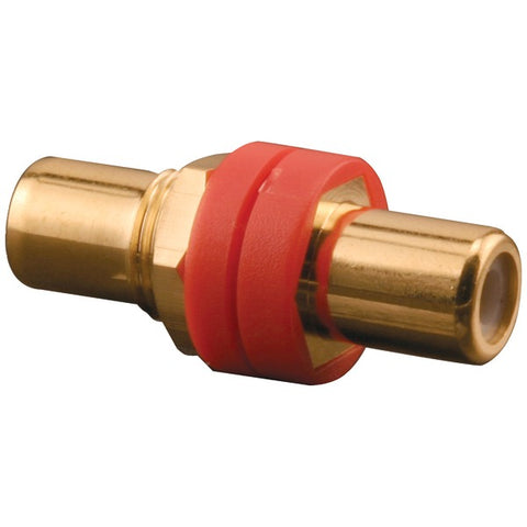 RCA Front & Back Connectors (Red color-coded insulator)