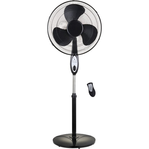 18" Oscillating Stand Fan with Remote