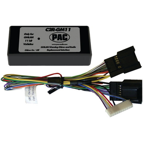 Radio Replacement Interface (11-Bit Interface for 2007 GM(R) vehicles with No OnStar(R) System)