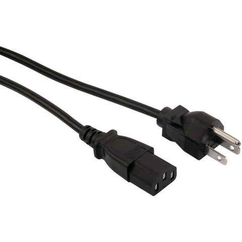 Universal Replacement Power Cord for Computer Electronics, 10ft