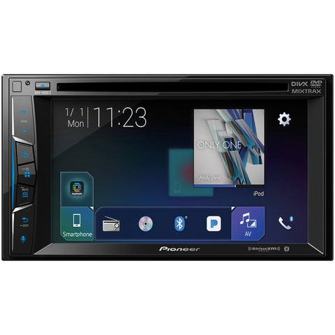 6.2" Double-DIN In-Dash DVD Receiver with Bluetooth(R) & SiriusXM(R) Ready