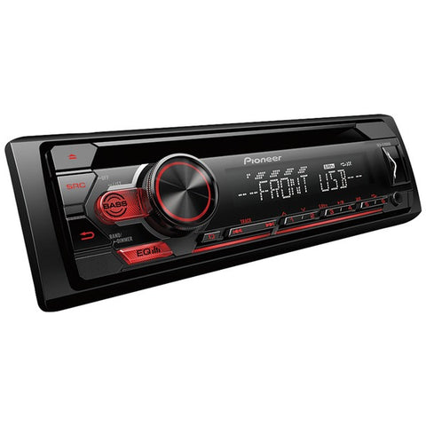 Single-DIN In-Dash CD Player with USB