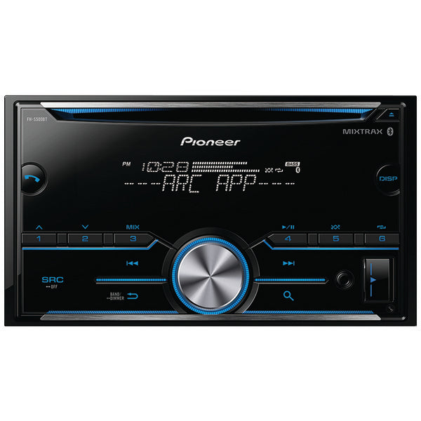 Double-DIN In-Dash CD Receiver with Bluetooth(R)