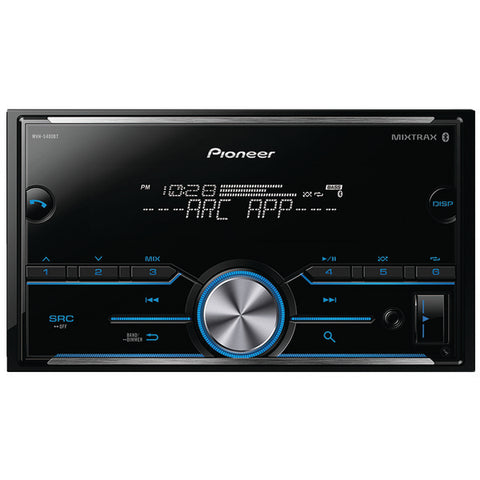 Double-DIN In-Dash Digital Media Receiver with Bluetooth(R)