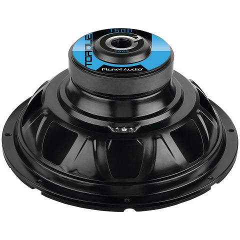 Torque Series Single Voice-Coil Subwoofer (12", 1,500 Watts)