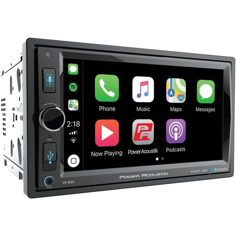 6.5" In-Dash Double-DIN Digital Media Receiver with Bluetooth(R) & Apple CarPlay(TM)