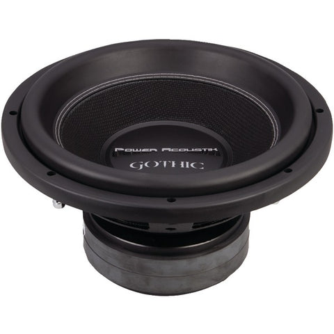 Gothic Series 2ohm Dual Voice-Coil Subwoofer (12", 2,500 Watts)