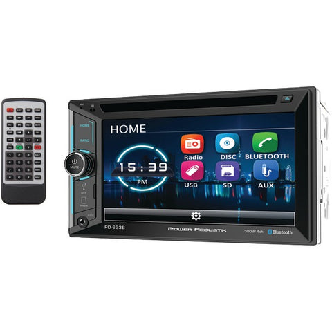 6.2" Incite Double-DIN In-Dash DVD Receiver with Bluetooth(R)