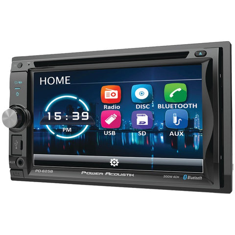 6.2" Incite Double-DIN In-Dash Detachable LCD Touchscreen DVD Receiver with Bluetooth(R)