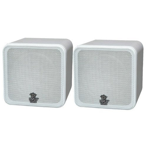 Pyle PylePro PCB4WT - 200 W PMPO Speaker - 2 Pack - White