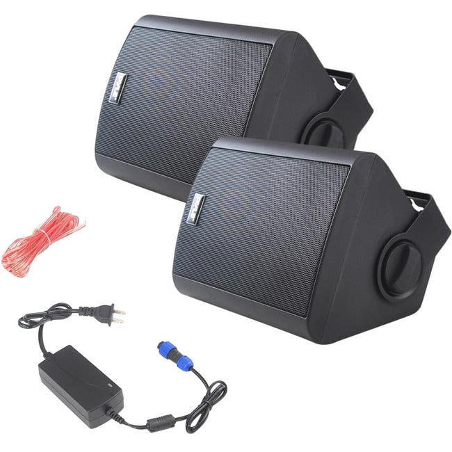 Pyle PDWR62BTBK Speaker System - 60 W RMS - Wireless Speaker(s) - Wall Mountable - Black