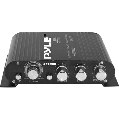 Pyle PFA300 Car Amplifier - 90 W RMS - 2 Channel - Class T