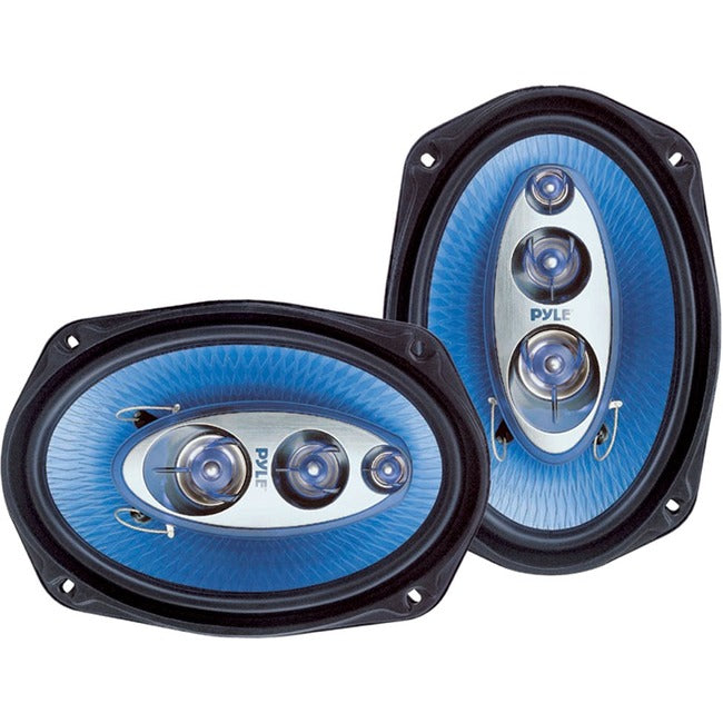 Pyle Blue Label PL6984BL Speaker - 200 W RMS - 400 W PMPO - 4-way - 2 Pack