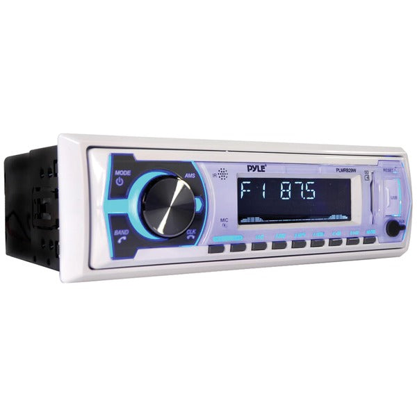 Digital Marine Stereo Receiver with Bluetooth(R) (White)
