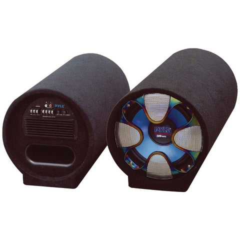 Blue Wave Series Amplified Subwoofer Tube System (10", 500 Watts)