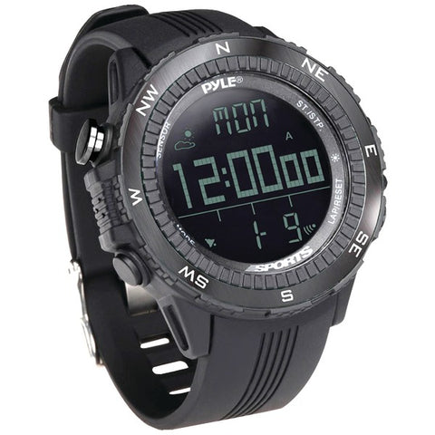 Digital Multifunction Active Sports Watch (Black)