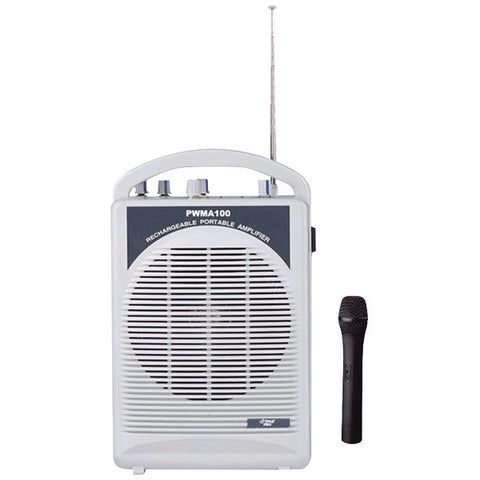 Rechargeable PA Speaker with Wireless Microphone