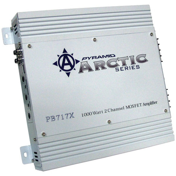 Arctic Series 2-Channel Bridgeable Class AB Amp (1,000 Watts)