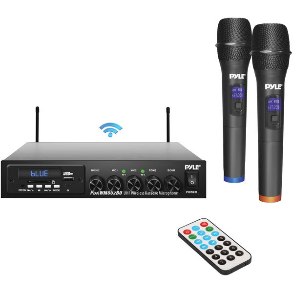 Wireless Microphone & Bluetooth(R) Receiver System