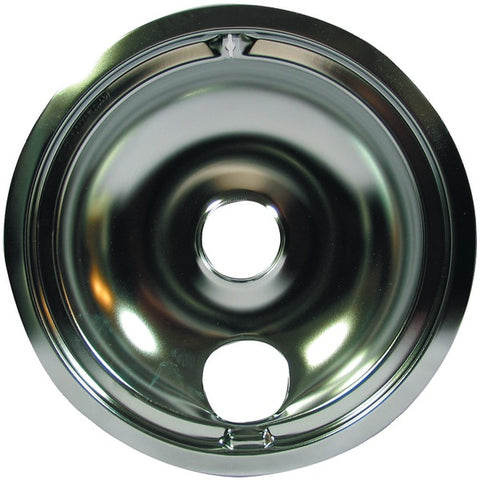 Chrome Drip Pan for GE(R)-Hotpoint(R), Style B (8")